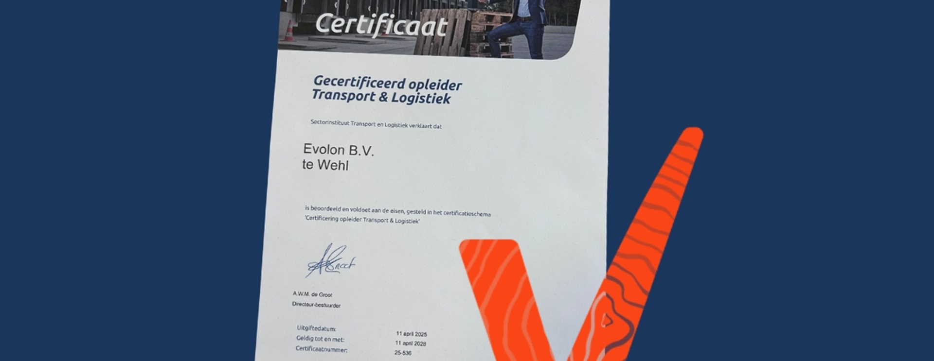 Evolon is SOOB-gecertificeerd!